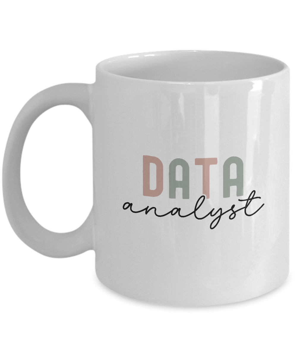 Data Analyst Novelty Gag Coffee Mug, Best Employee Gift Ideas from Boss