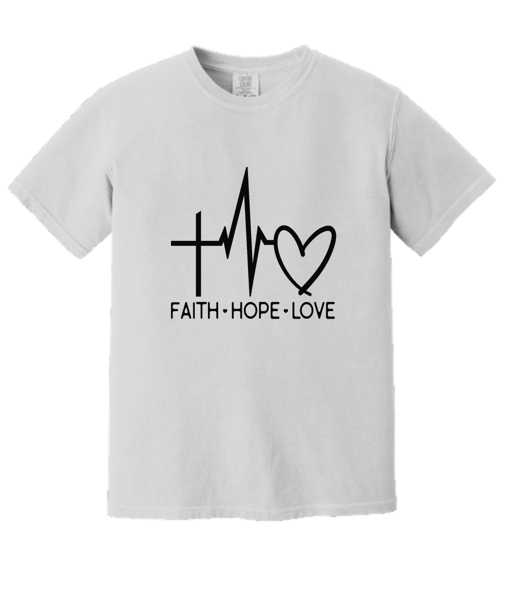 Faith Hope Love Shirt, Religious Gifts