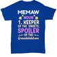 Keeper Of The Sweets Funny Grandma Shirt