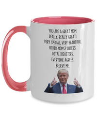 Load image into Gallery viewer, Trump Mom Mug, Funny Mom Gift, Gift For Mom
