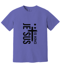 Load image into Gallery viewer, Jesus is King Premium T-Shirt, Religious Gifts
