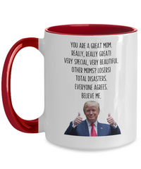 Load image into Gallery viewer, Trump Mom Mug, Funny Mom Gift, Gift For Mom
