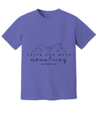 Load image into Gallery viewer, Faith Can Move Mountains Religious Shirt

