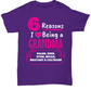 Reasons I love Being Grandma Personalized Shirt