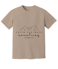 Load image into Gallery viewer, Faith Can Move Mountains Religious Shirt
