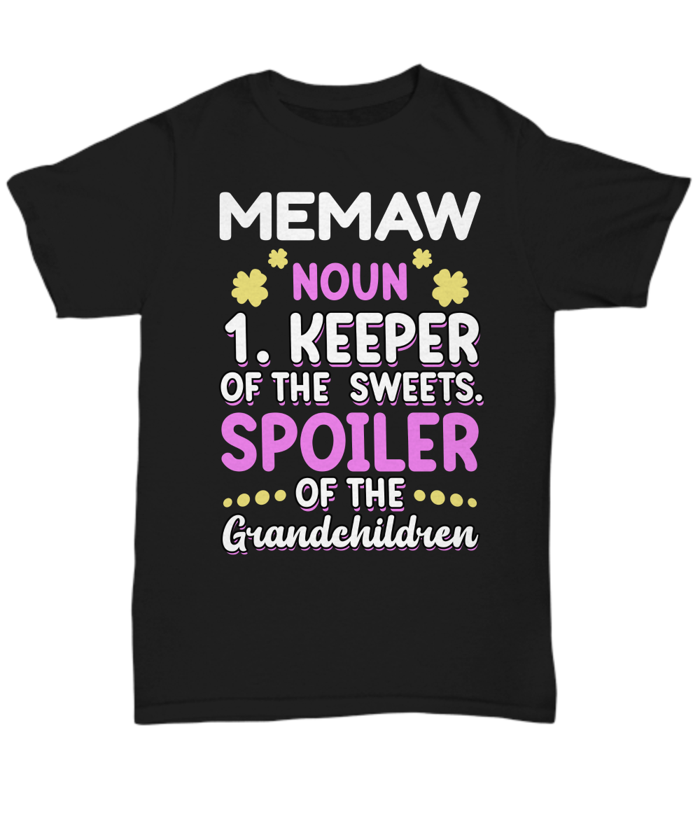 Keeper Of The Sweets Funny Grandma Shirt