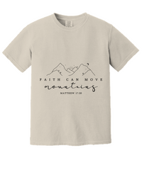 Load image into Gallery viewer, Faith Can Move Mountains Religious Shirt
