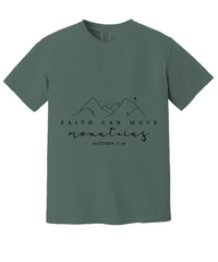 Load image into Gallery viewer, Faith Can Move Mountains Religious Shirt
