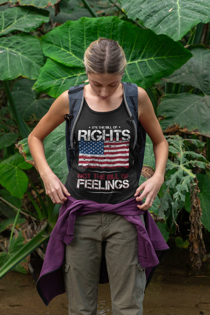 Bill Of Rights Women's Black Tank Top