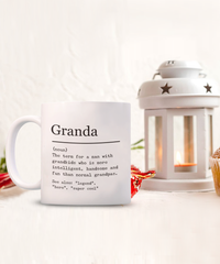 Load image into Gallery viewer, Granda Novelty Gift Coffee Mug, Granda Coffee Mug, Grandpa Gift Ideas, Gift for Granda, Fatherâ€™s Day Gift
