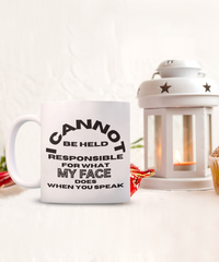 Load image into Gallery viewer, I Cannot Be Held Responsible Funny Mug
