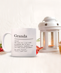 Load image into Gallery viewer, Granda Novelty Gift Coffee Mug, Granda Coffee Mug, Grandpa Gift Ideas, Gift for Granda, Fatherâ€™s Day Gift
