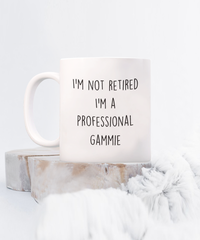 Load image into Gallery viewer, I&#39;m a professional Gammie Novelty Gag Coffee Mug, Best Grandma Gift Ideas from Grandson
