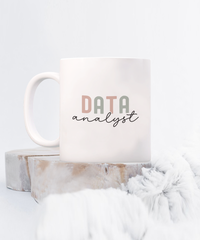 Load image into Gallery viewer, Data Analyst Novelty Gag Coffee Mug, Best Employee Gift Ideas from Boss
