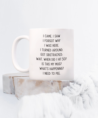 Load image into Gallery viewer, 50 Years old Birthday Coffee Mug, Gift for 50th Birthday, Special Birthday Novelty Gag Present
