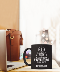 Load image into Gallery viewer, Star Wars Funny Black Coffee Mug, Father&#39;s Day Gifts
