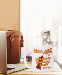 Load image into Gallery viewer, Awesome Funny Dad White Coffee Mug, Father&#39;s Day, Birthday Gifts
