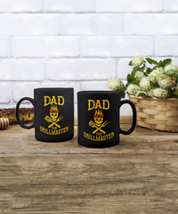 Load image into Gallery viewer, Grillmaster Funny Black Coffee Mug, Father&#39;s Day, Birthday Gifts
