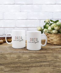 Load image into Gallery viewer, Data Analyst Novelty Gag Coffee Mug, Best Employee Gift Ideas from Boss
