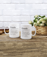 Load image into Gallery viewer, Granda Novelty Gift Coffee Mug, Granda Coffee Mug, Grandpa Gift Ideas, Gift for Granda, Fatherâ€™s Day Gift
