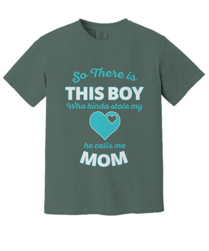 This Boy Calls Me Mom Premium Shirt