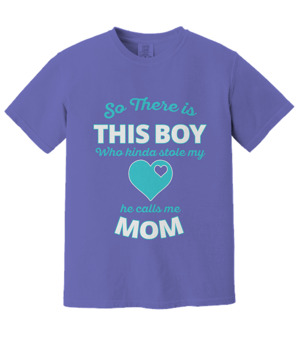 This Boy Calls Me Mom Premium Shirt