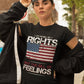 It's The Bill of Rights Not The Bill of Feelings, Pro Gun Gift, Womens Patriot T-Shirt, American Patriot Gift, 2nd Amendment T-Shirt Gift