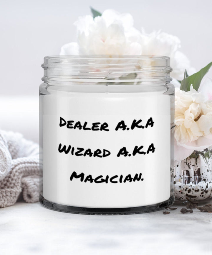 Perfect Dealer Candle, Dealer A.k.a Wizard A.k.a Magician., Present For Colleagues, Gag Gifts From Boss